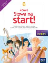 Okładka książki Język polski Słowa na start! podręcznik dla klasy 6 szkoły podstawowej EDYCJA 2025-2027