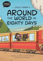 Okładka książki Jules Verne's Around the World in Eighty Days. Classics in Comics
