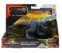 Opakowanie Jurassic World Figurka Atakujący Nanotyrannus