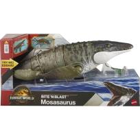 Opakowanie Jurassic World Figurka Bite 'N Blast Mosasaurus