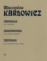 Okładka książki Juwenilia op. 5 i bez opusu