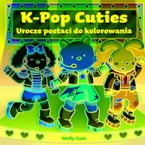 Okładka książki K-pop Cuties. Urocze postaci do kolorowania