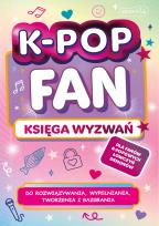 Okładka książki K-POP FAN Księga wyzwań. K-Pop