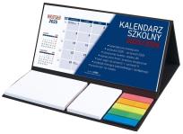 Opakowanie Kalendarz 2025/26 szkolny z notesem czarny
