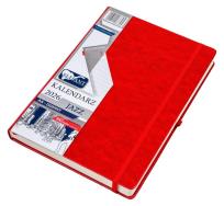 Opakowanie Kalendarz 2026 A4 dzienny Jazz czerwony