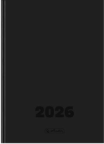Opakowanie Kalendarz 2026 A4 dzienny Szefa DTP czarny HERLITZ