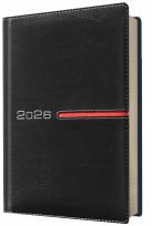 Opakowanie Kalendarz 2026 A4 dzienny VIP czarny