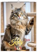 Opakowanie Kalendarz 2026 A4 ścienny na spirali koty