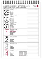 Opakowanie Kalendarz 2026 A5 biurkowy tygodniowy MIX