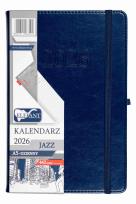 Opakowanie Kalendarz 2026 A5 dzienny Jazz granatowy