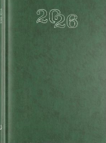 Opakowanie Kalendarz 2026 A5 dzienny standard zielony