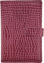 Opakowanie Kalendarz 2026 A5 dzienny z zapięciem krokodyl fioletowy