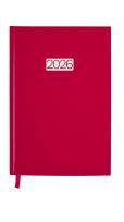 Opakowanie Kalendarz 2026 A5 Ekonomiczny dzienny V1 czerwony K-A5D E