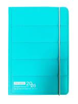 Opakowanie Kalendarz 2026 A5 LUX dzienny north face V2 turkusowy K-A5D NF