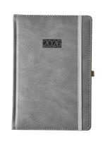 Opakowanie Kalendarz 2026 A5 LUX dzienny szary V4 K-A5D L