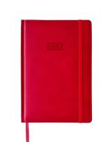 Opakowanie Kalendarz 2026 A5 LUX tygodniowy czerwony V6 K-A5T L
