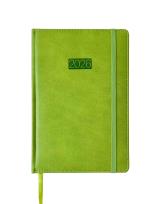 Opakowanie Kalendarz 2026 A5 LUX tygodniowy seledynowy V8 K-A5T L