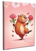 Opakowanie Kalendarz 2026 A5 tygodniowy notatka Kapibara Róż