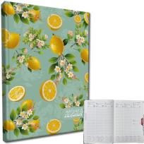 Opakowanie Kalendarz 2026 A5 tygodniowy rozkładówka Cytryny
