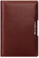 Opakowanie Kalendarz 2026 A6 kieszonkowy tygodniowy brązowy