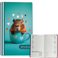 Opakowanie Kalendarz 2026 A6 tygodniowy Kapibara