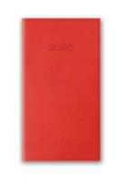Opakowanie Kalendarz 2026 A6 tygodniowy kieszonkowy Vivella Czerwony