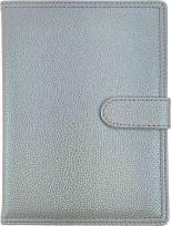 Opakowanie Kalendarz 2026 B5 dzienny z zapięciem hologram błękitny