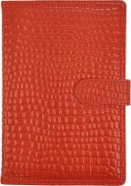 Opakowanie Kalendarz 2026 B5 dzienny z zapięciem krokodyl czerwony