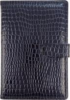 Opakowanie Kalendarz 2026 B5 dzienny z zapięciem krokodyl granatowy