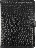 Opakowanie Kalendarz 2026 B5 tygodniowy z zapięciem krokodyl czarny