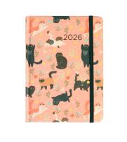 Opakowanie Kalendarz 2026 B6 dzienny Koty