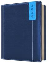 Opakowanie Kalendarz 2026 B6 dzienny niebieski