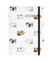 Opakowanie Kalendarz 2026 B6 dzienny Psy