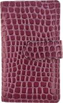Opakowanie Kalendarz 2026 B6 dzienny z zapięciem krokodyl fioletowy