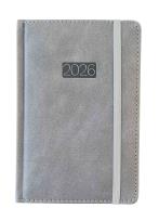 Opakowanie Kalendarz 2026 B6 LUX dzienny szary V4 K-B6D L