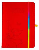 Opakowanie Kalendarz 2026 B6 tyg. Hip Hop czerwony