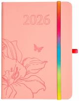 Opakowanie Kalendarz 2026 B6 tyg. Hip Hop morelowy