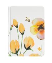 Opakowanie Kalendarz 2026 B6 tygodniowy Żółte Kwiaty