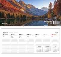 Opakowanie Kalendarz 2026 biurkowy poziomy mix