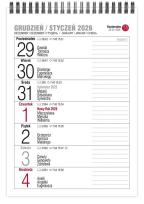 Opakowanie Kalendarz 2026 biurkowy tygodniawy pionowy MIX