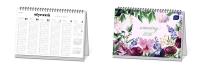 Opakowanie Kalendarz 2026 biurkowy tygodniowy Kwiaty