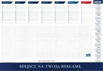 Opakowanie Kalendarz 2026 biuwar mały z listwą