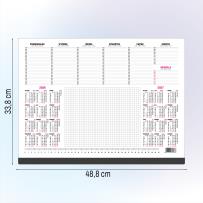 Opakowanie Kalendarz 2026 Biuwar mały