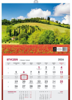 Opakowanie Kalendarz 2026 jednodzielny Lux MIX