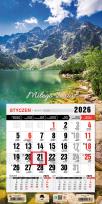 Opakowanie Kalendarz 2026 jednodzielny mini Tatry