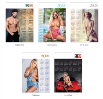 Opakowanie Kalendarz 2026 Jednoplanszowy MIX 2 (5szt)