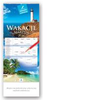 Opakowanie Kalendarz 2026 notatnikowy Wakacje marzeń