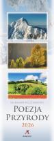 Opakowanie Kalendarz 2026 pocztówkowy 12,5x33cm Poezja przyrody