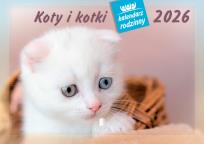 Opakowanie Kalendarz 2026 rodzinny Koty i kotki