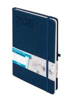 Okładka książki Kalendarz 2026 Sakura A5 TDW granat